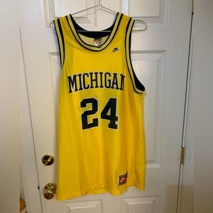 Vintage Nike Michigan Basketball Jersey